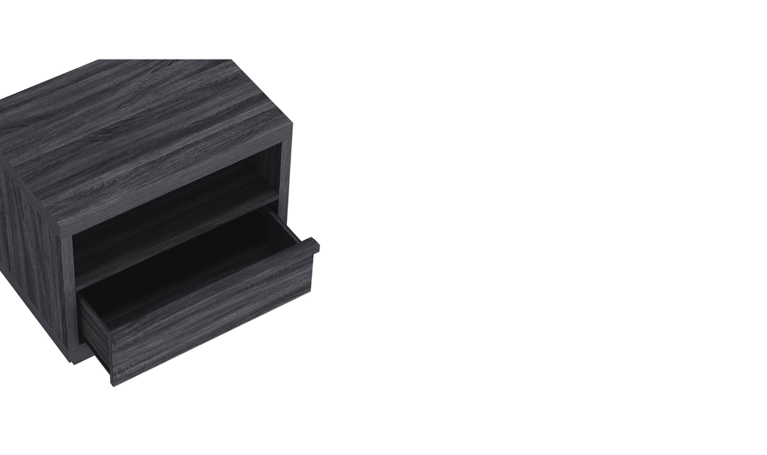 Manhattan Comfort Navis Wooden Nightstand-Jennifer Furniture