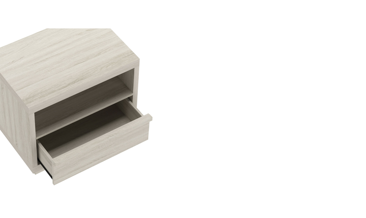 Manhattan Comfort Navis Wooden Nightstand-Jennifer Furniture