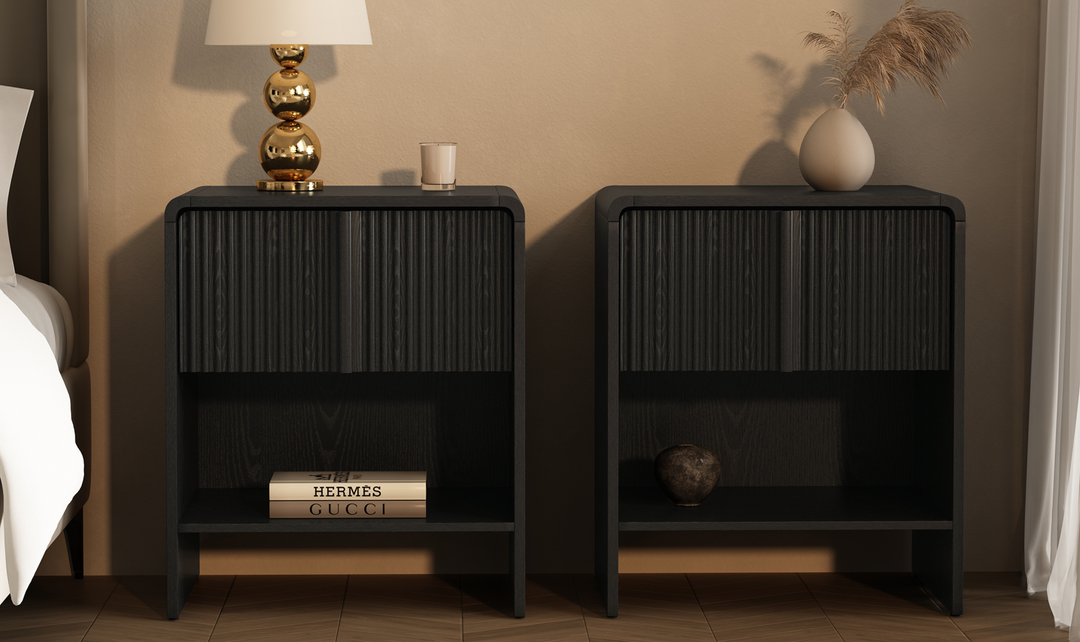 Manhattan Comfort Novara Wooden Nightstand