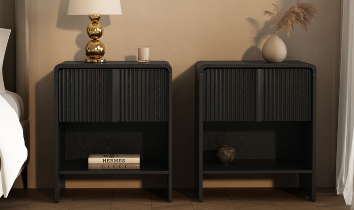 Manhattan Comfort Novara Wooden Nightstand