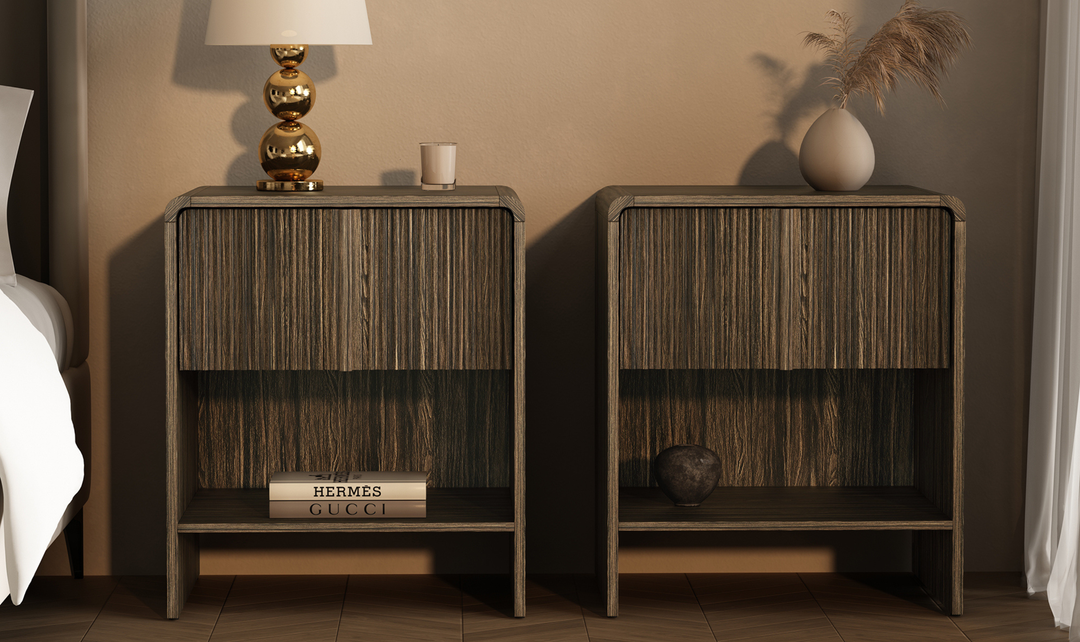 Manhattan Comfort Novara Wooden Nightstand
