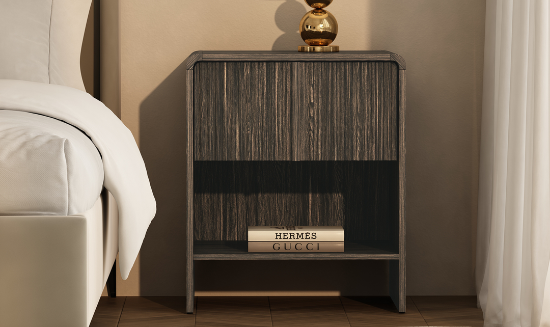 Manhattan Comfort Novara Wooden Nightstand