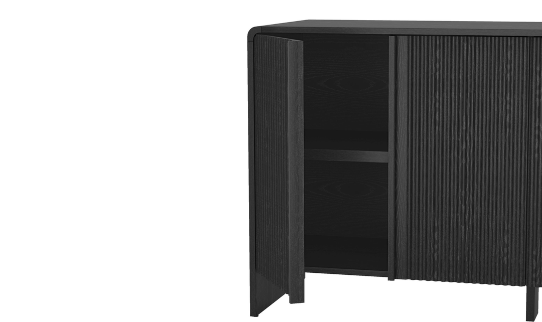 Manhattan Comfort Novara Wooden Sideboard With Four Door