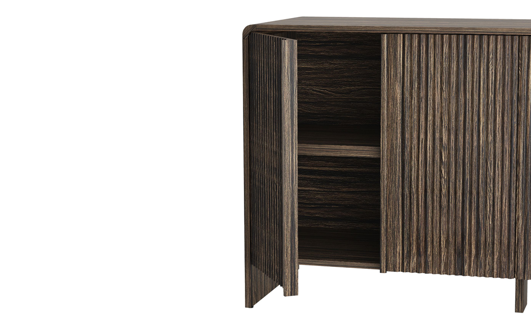 Manhattan Comfort Novara Wooden Sideboard With Four Door