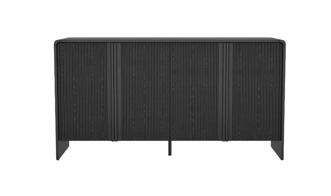 Manhattan Comfort Novara Wooden Sideboard With Four Door