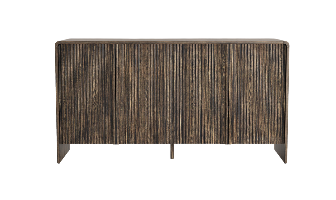 Manhattan Comfort Novara Wooden Sideboard With Four Door