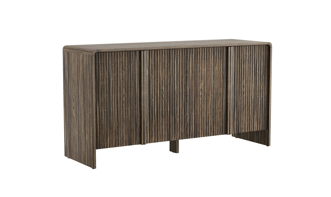 Manhattan Comfort Novara Wooden Sideboard With Four Door