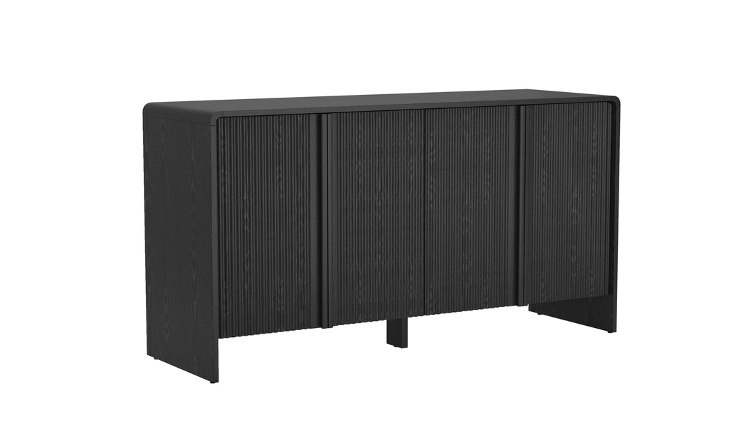 Manhattan Comfort Novara Wooden Sideboard With Four Door