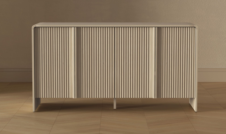 Manhattan Comfort Novara Wooden Sideboard With Four Door