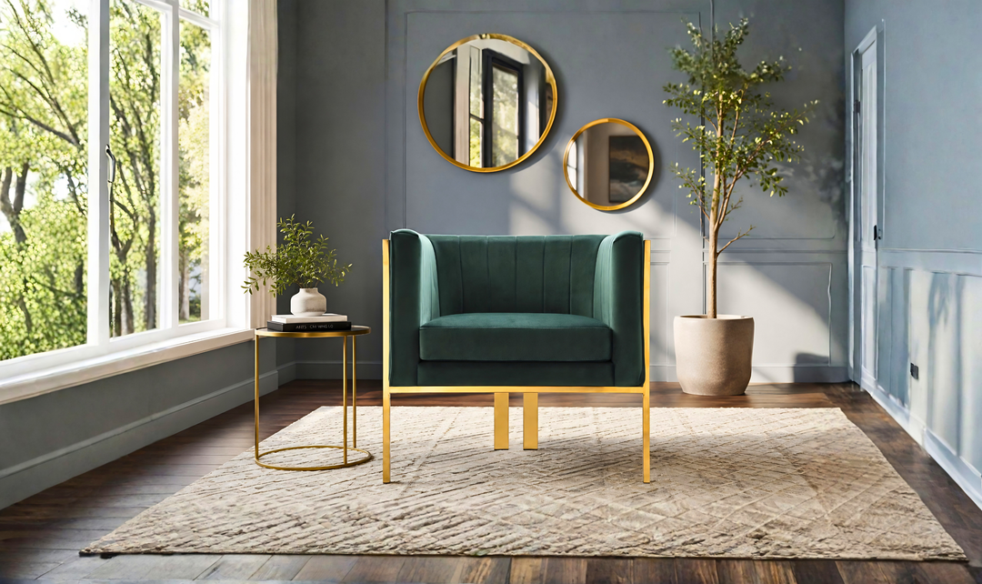 Manhattan Comfort Paramount Velvet Accent Chair