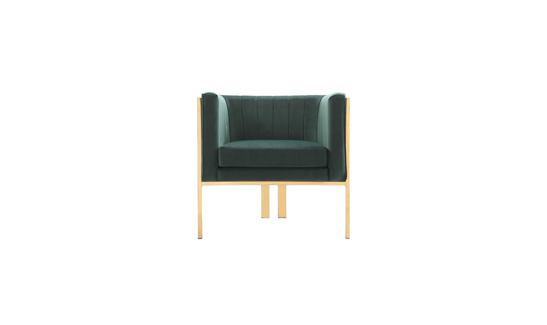 Manhattan Comfort Paramount Velvet Accent Chair