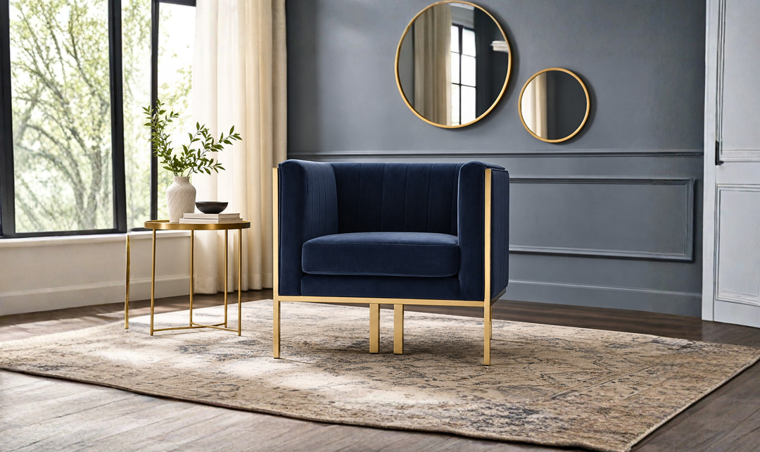Manhattan Comfort Paramount Velvet Accent Chair