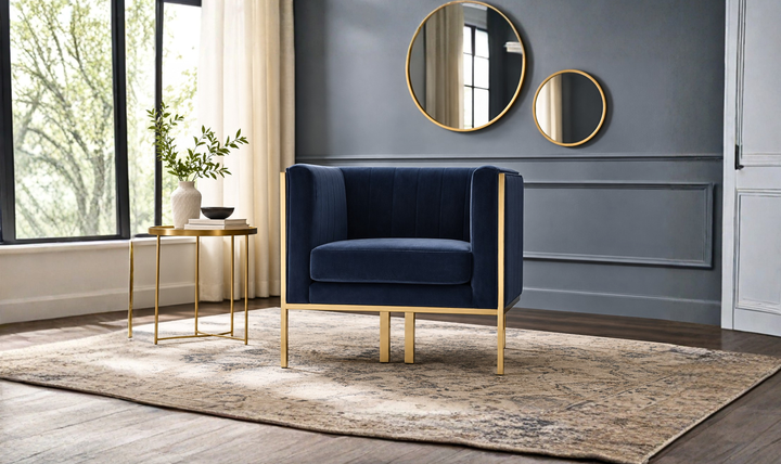 Manhattan Comfort Paramount Velvet Accent Chair