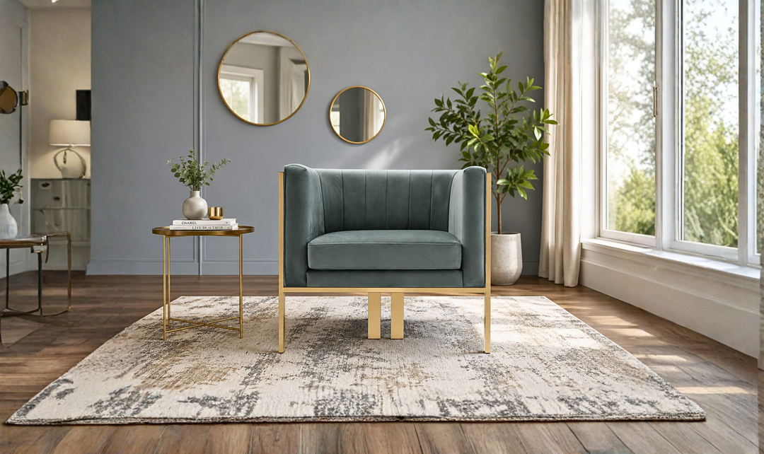 Manhattan Comfort Paramount Velvet Accent Chair