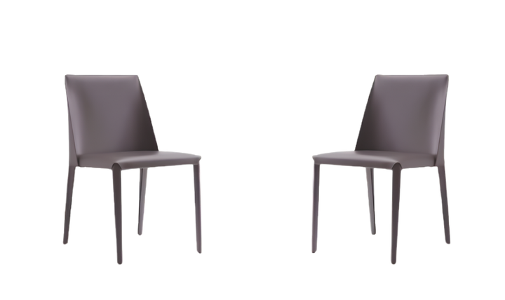 Manhattan Comfort Paris Vegan Leather Dining Chair-Jennifer Furniture