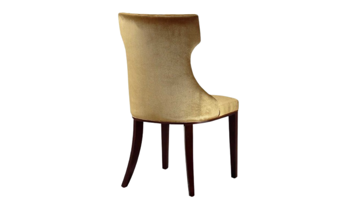 Manhattan Comfort Reine Wood Upholstered Dining Chair-Jennifer Furniture
