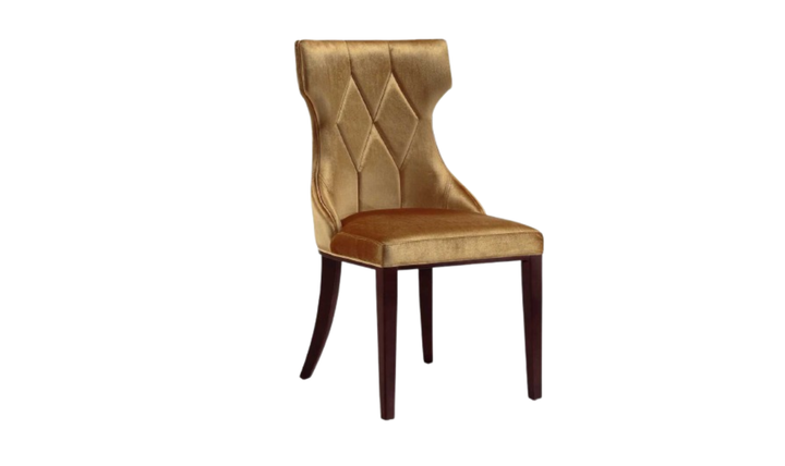 Manhattan Comfort Reine Wood Upholstered Dining Chair-Jennifer Furniture