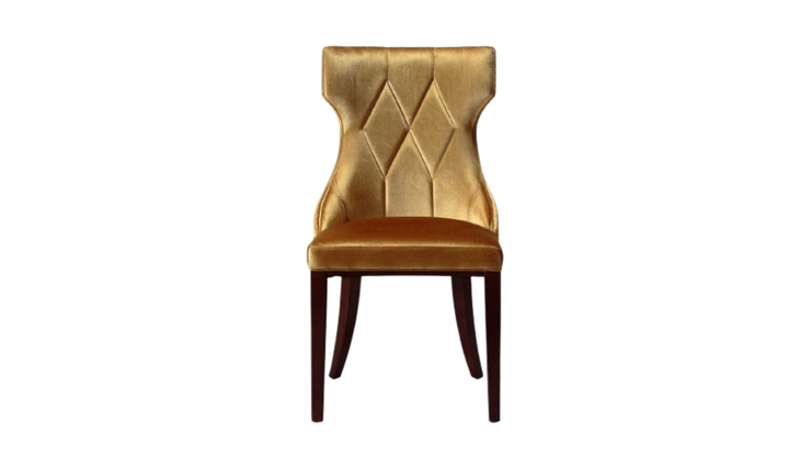 Manhattan Comfort Reine Wood Upholstered Dining Chair-Jennifer Furniture