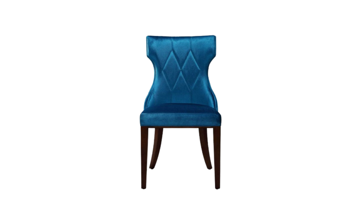 Manhattan Comfort Reine Wood Upholstered Dining Chair-Jennifer Furniture