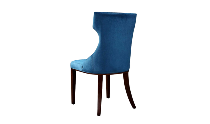 Manhattan Comfort Reine Wood Upholstered Dining Chair-Jennifer Furniture