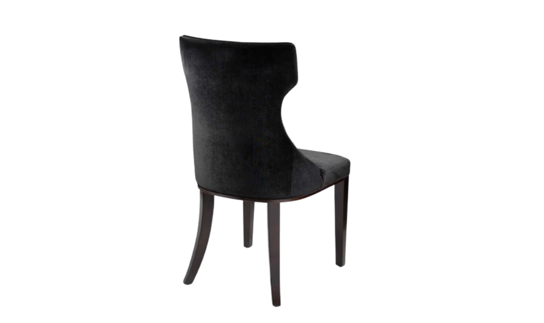 Manhattan Comfort Reine Wood Upholstered Dining Chair-Jennifer Furniture