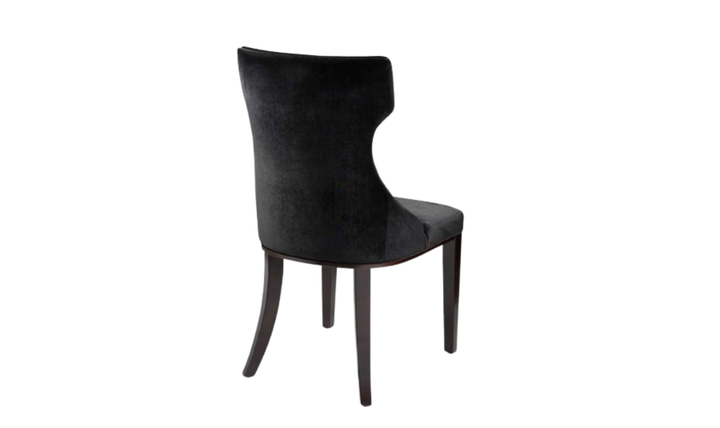 Manhattan Comfort Reine Wood Upholstered Dining Chair-Jennifer Furniture