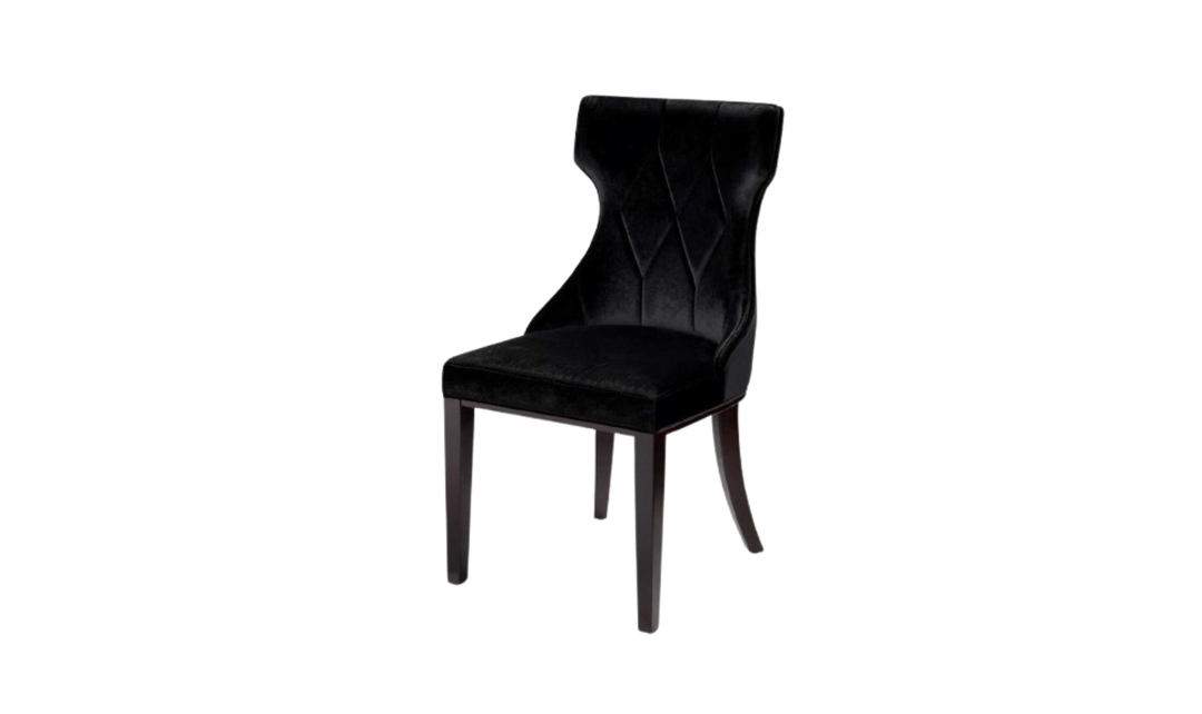 Manhattan Comfort Reine Wood Upholstered Dining Chair-Jennifer Furniture