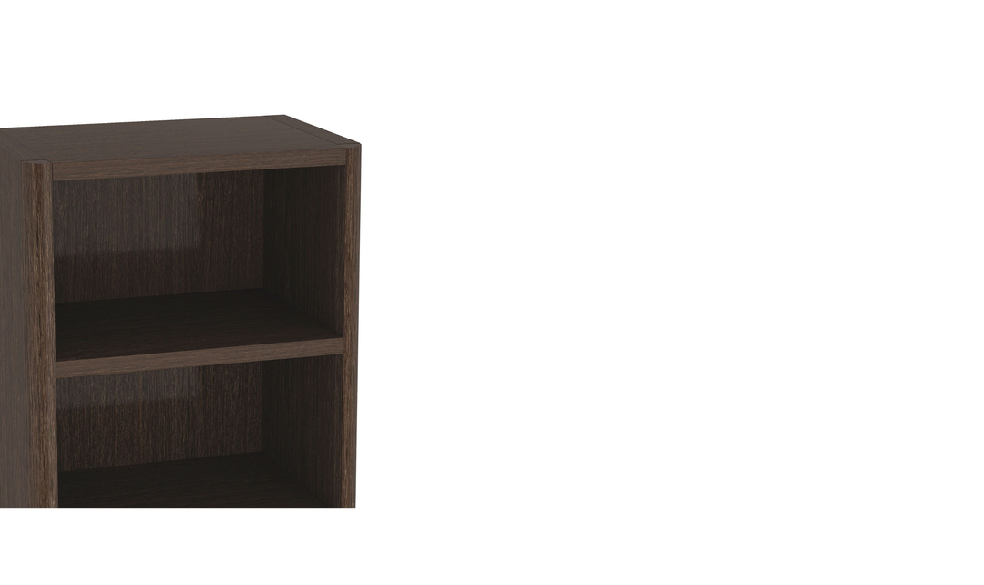 Manhattan Comfort Rivington Open Bookcase Shelf-Jennifer Furniture