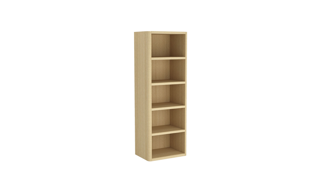 Manhattan Comfort Rivington Open Bookcase Shelf-Jennifer Furniture