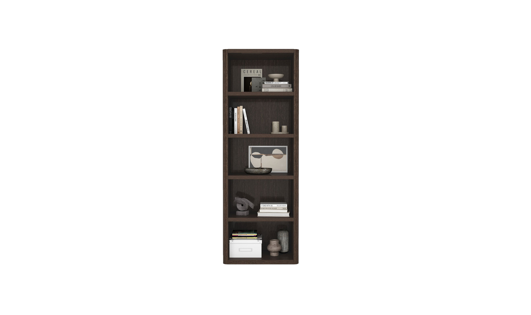 Manhattan Comfort Rivington Open Bookcase Shelf-Jennifer Furniture