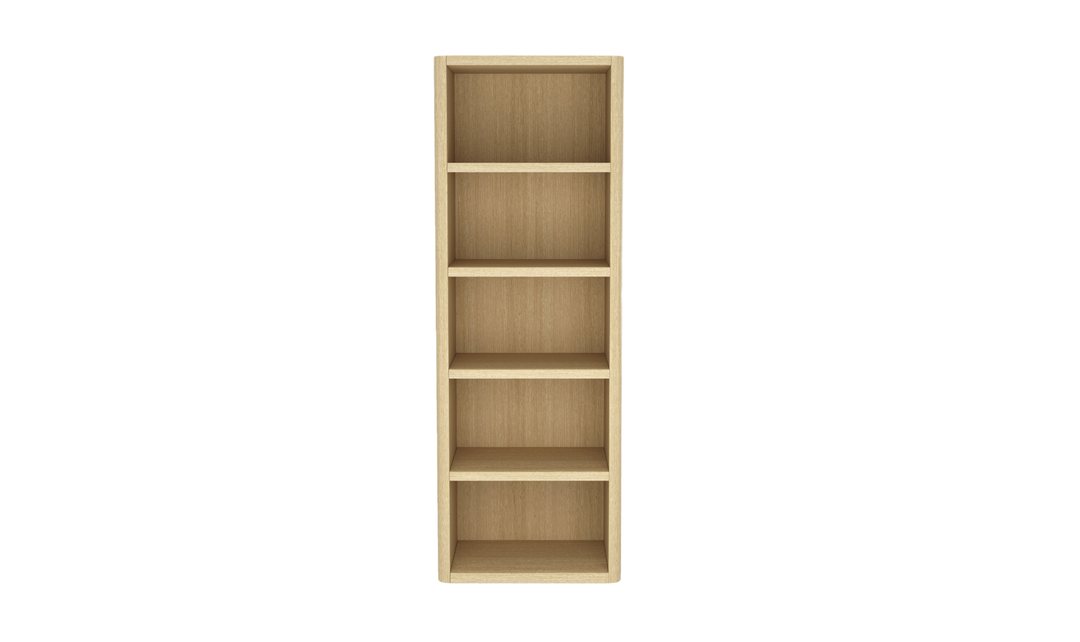 Manhattan Comfort Rivington Open Bookcase Shelf-Jennifer Furniture