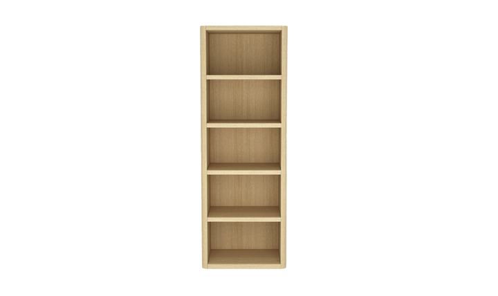 Manhattan Comfort Rivington Open Bookcase Shelf-Jennifer Furniture