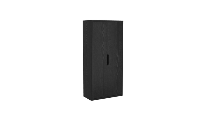 Manhattan Comfort Rivington Tall Two-Door Storage Cabinet-Jennifer Furniture