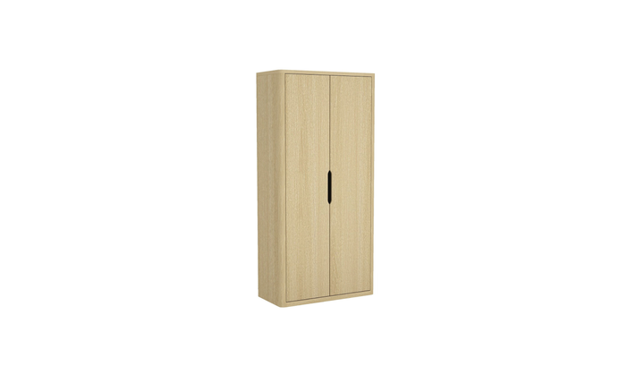 Manhattan Comfort Rivington Tall Two-Door Storage Cabinet-Jennifer Furniture