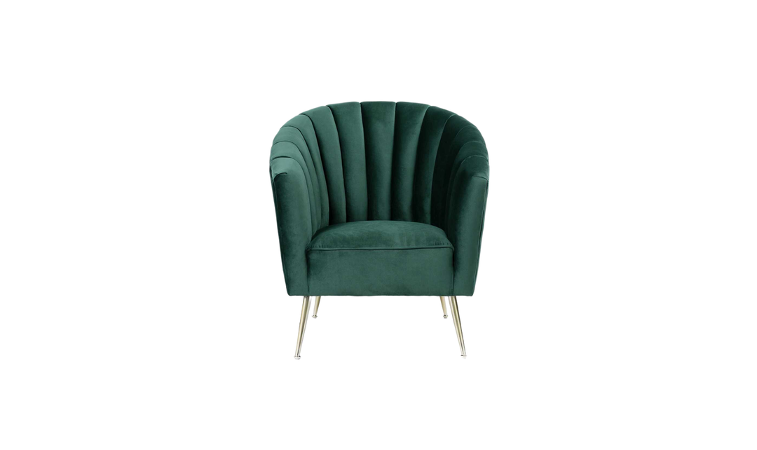 Manhattan Comfort Rosemont Velvet Accent Armchair-Jennifer Furniture