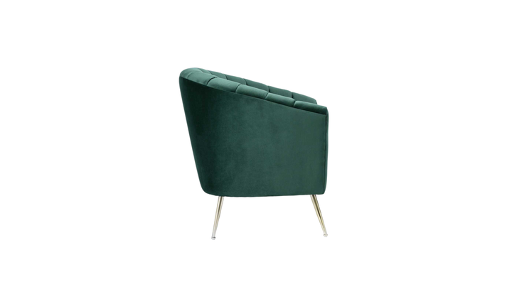 Manhattan Comfort Rosemont Velvet Accent Armchair-Jennifer Furniture