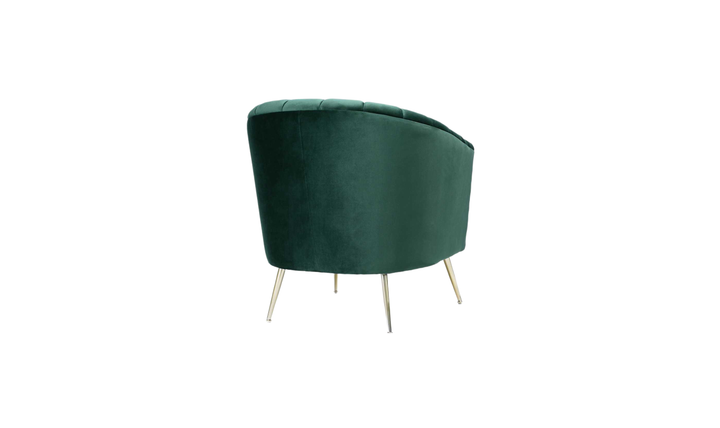 Manhattan Comfort Rosemont Velvet Accent Armchair-Jennifer Furniture