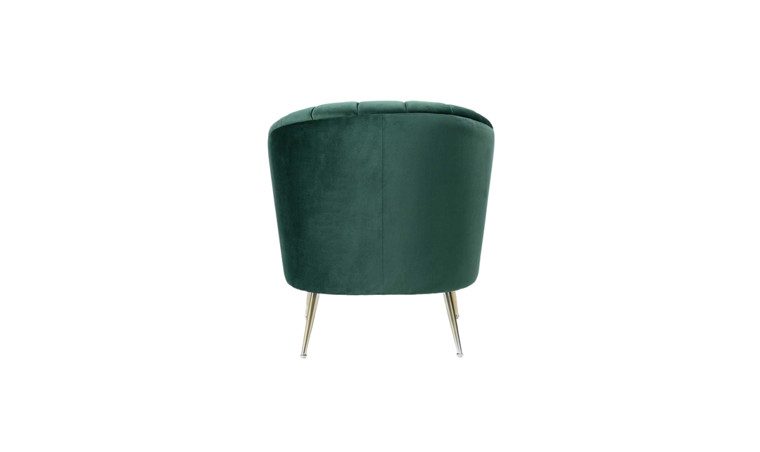 Manhattan Comfort Rosemont Velvet Accent Armchair-Jennifer Furniture