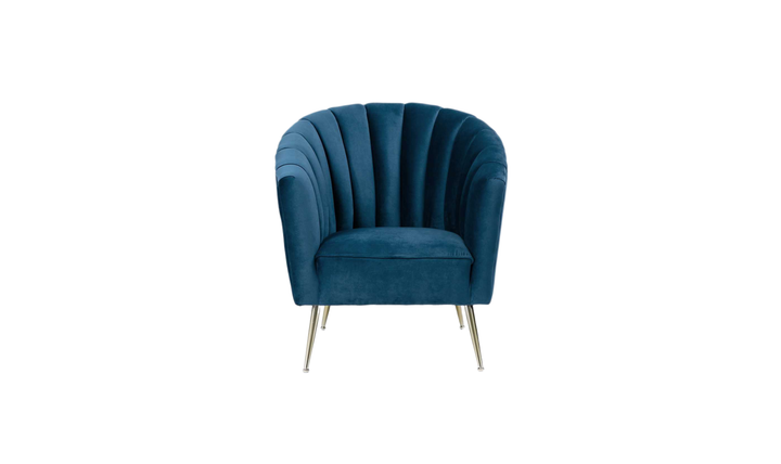 Manhattan Comfort Rosemont Velvet Accent Armchair-Jennifer Furniture