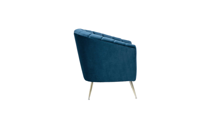 Manhattan Comfort Rosemont Velvet Accent Armchair-Jennifer Furniture