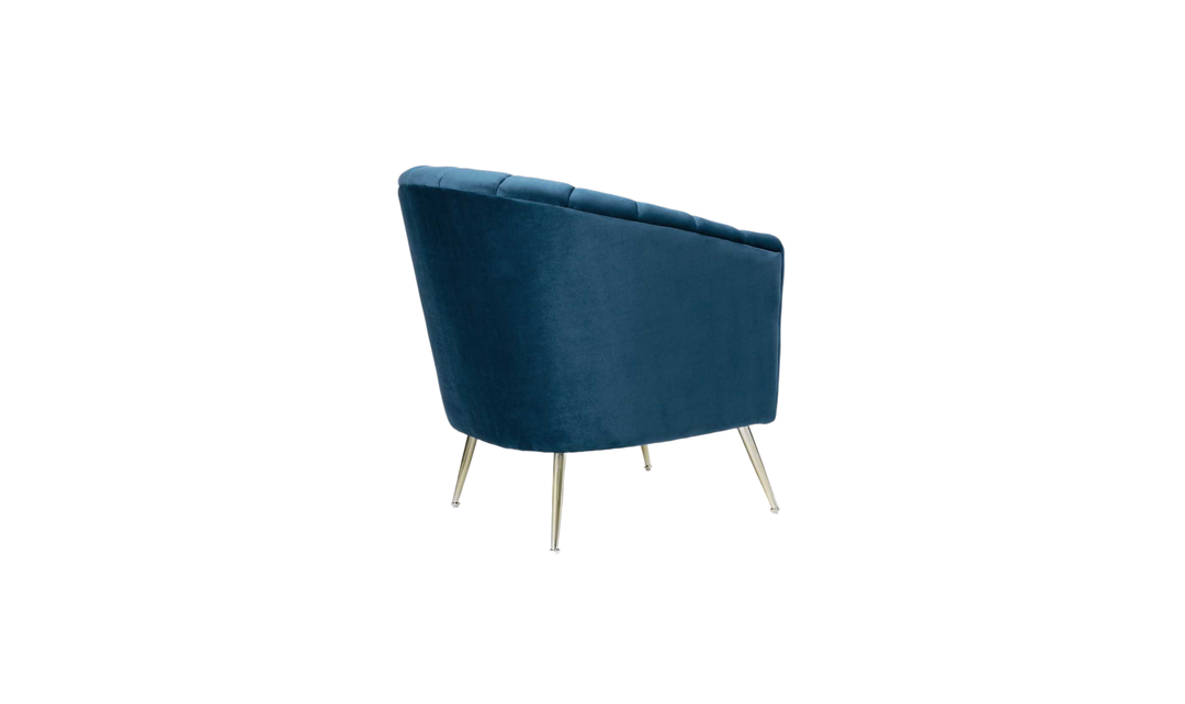 Manhattan Comfort Rosemont Velvet Accent Armchair-Jennifer Furniture