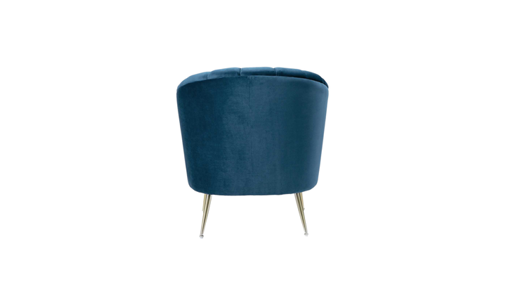 Manhattan Comfort Rosemont Velvet Accent Armchair-Jennifer Furniture