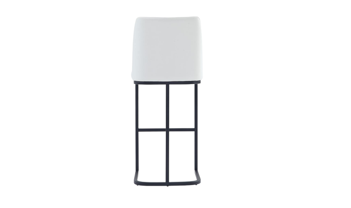 Manhattan Comfort Serena Metal Upholstered Barstool-Jennifer Furniture