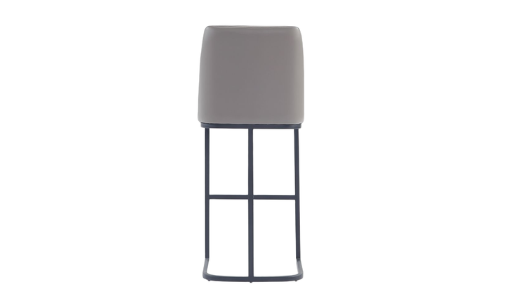 Manhattan Comfort Serena Metal Upholstered Barstool-Jennifer Furniture