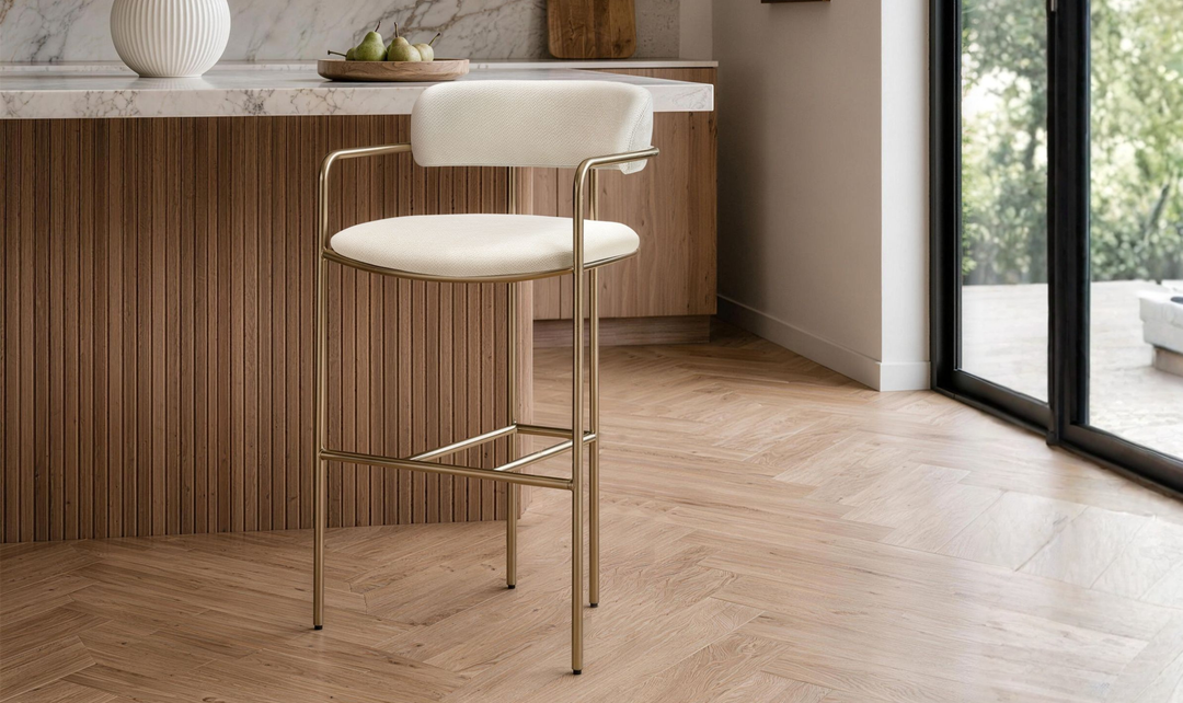 Manhattan Comfort Serene Metal Upholstered Counter Stool-jennifer