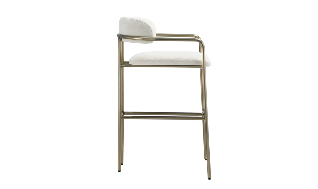 Manhattan Comfort Serene Metal Upholstered Counter Stool-jennifer