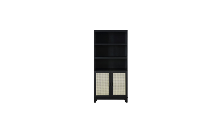 Manhattan Comfort Sheridan Bookcase Cabinet-Jennifer Furniture
