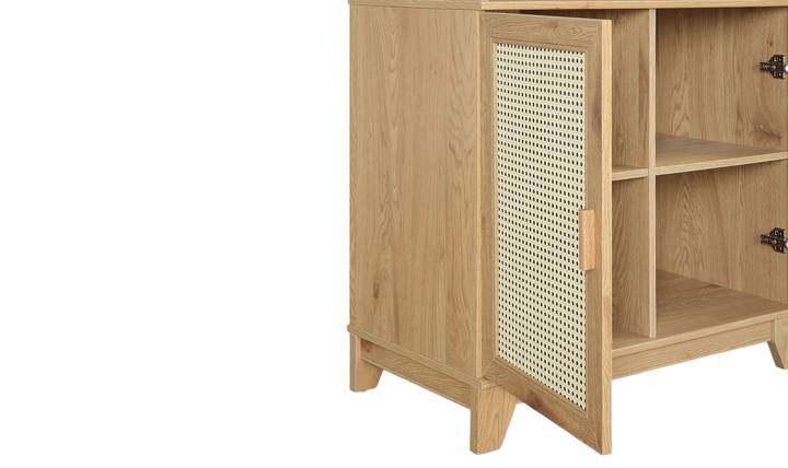 Manhattan Comfort Sheridan Bookcase Cabinet-Jennifer Furniture