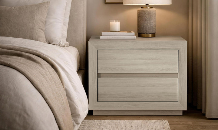 Manhattan Comfort Soren Nightstand With Two-Drawers