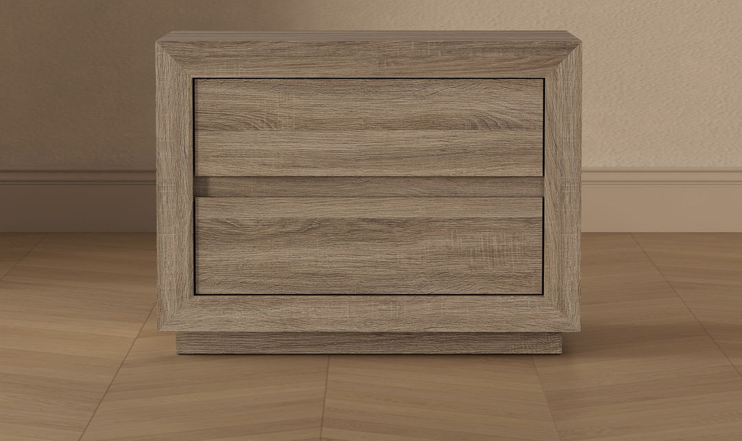 Manhattan Comfort Soren Nightstand With Two-Drawers